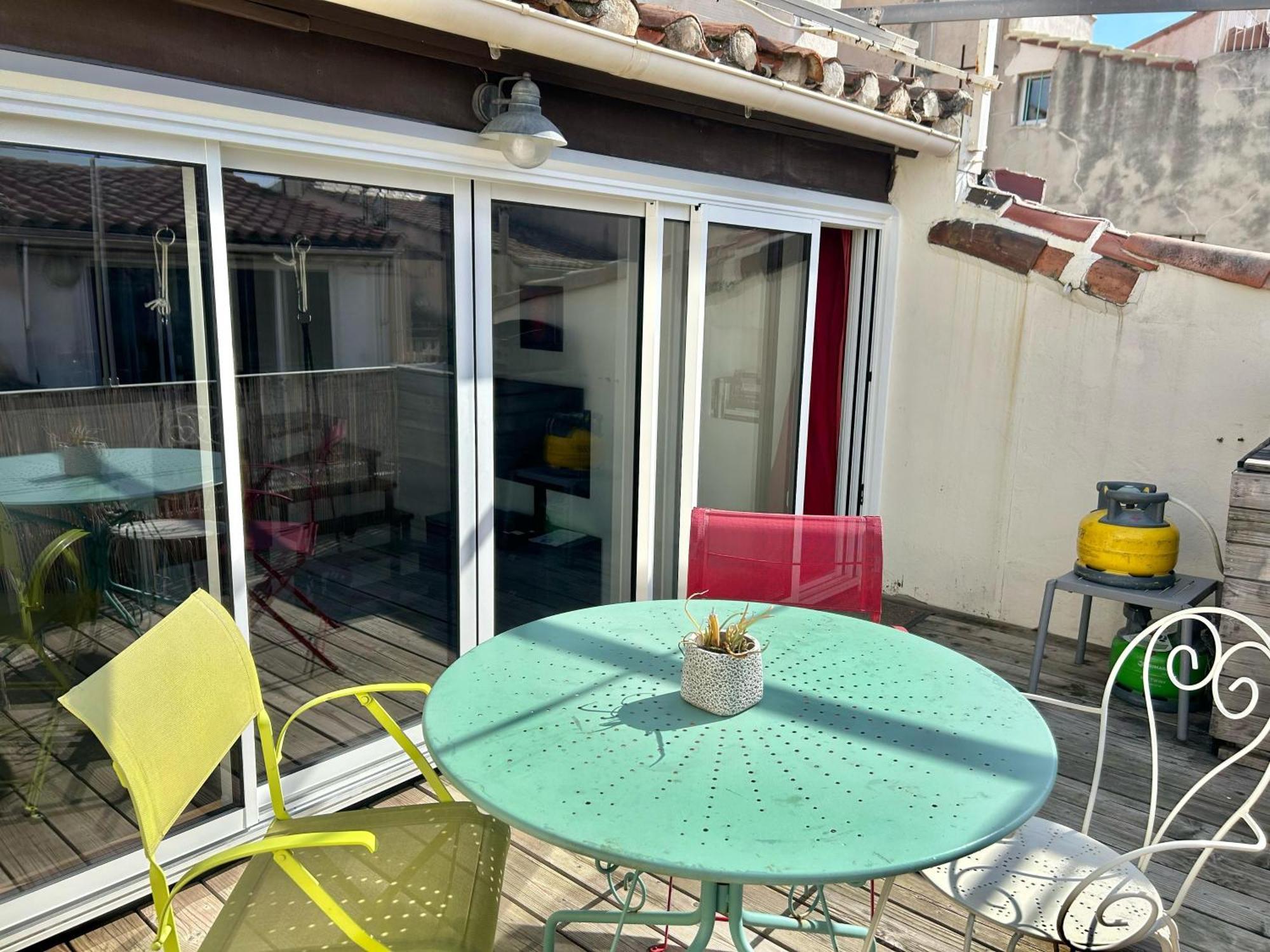 Le Panier - Joli Duplex Centre Ville Historique Avec Grande Terrasse Et Balneo Proche Vieux Port Marseille Exteriör bild